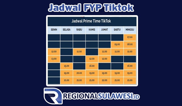 Jadwal FYP Tiktok